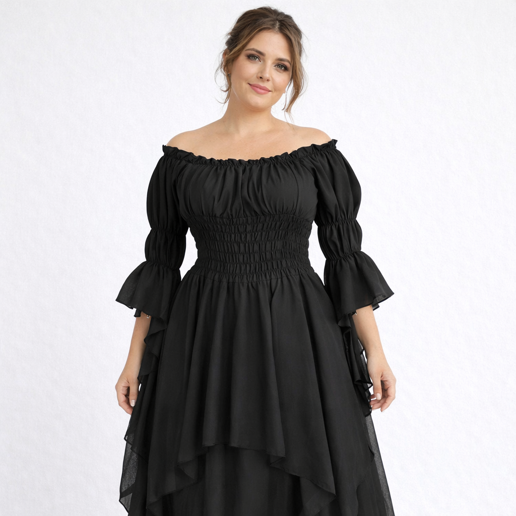 Élégance intemporelle : robes longues blanches de mariage et robes vert sauge inspirées de Bridgerton