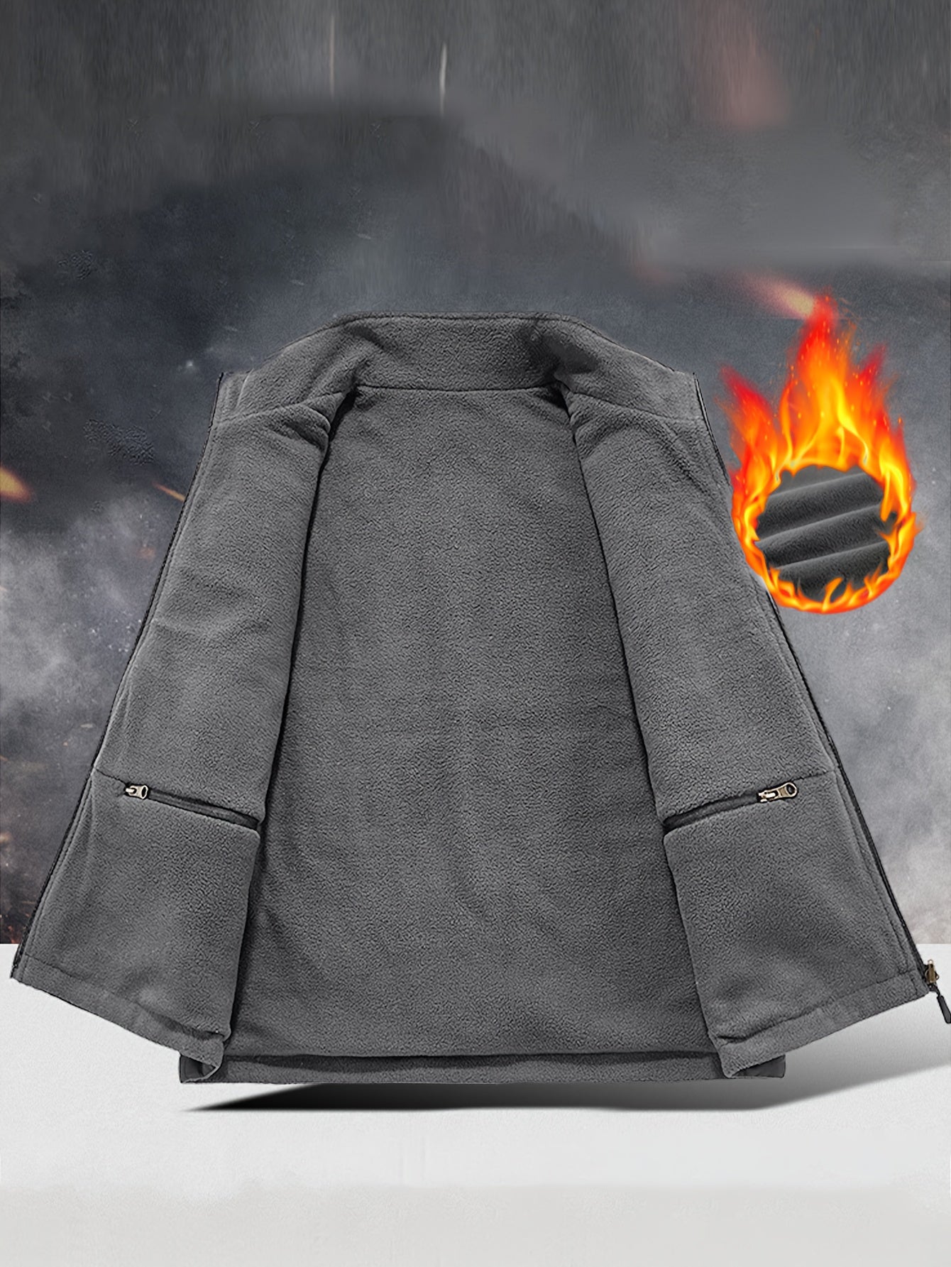 NordTrail – Gilet Réversible Homme Multi-Poches, Coupe Regular by LSDLBoutique.ch