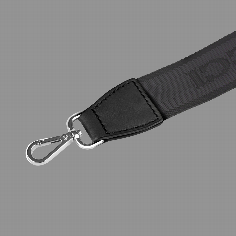 Petit sac à main cuir, cristaux – noir