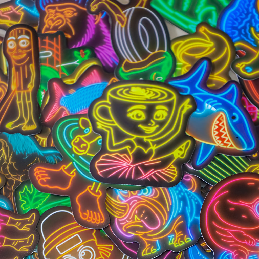 Stickers Cartoon 50pcs ou 250pcs – Effet Néon Italian Brainrot - Roblox by LSDLBoutique.ch