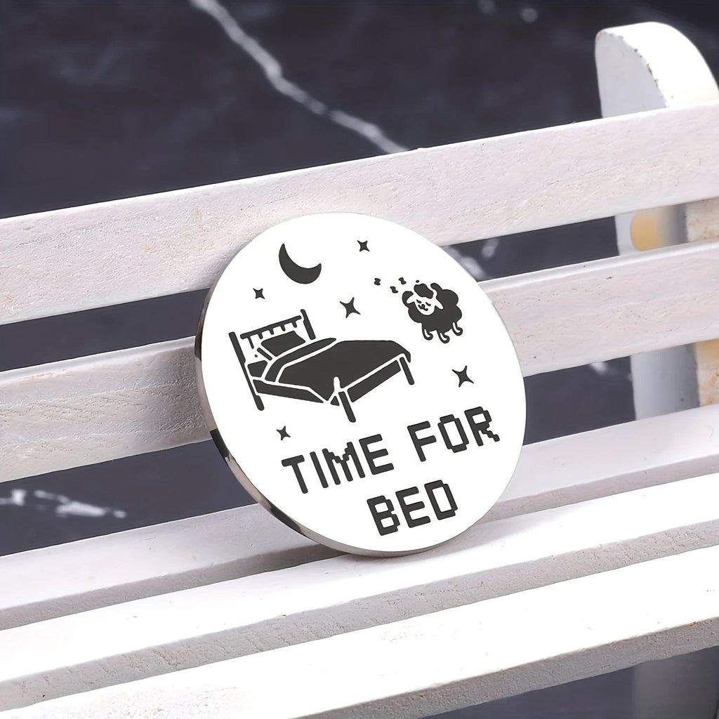 Jeton Décision Humoristique Pour Hommes Time For Bed