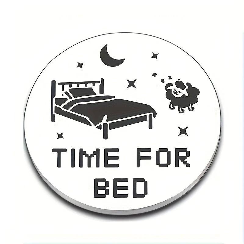 Jeton Décision Humoristique Pour Hommes Time For Bed