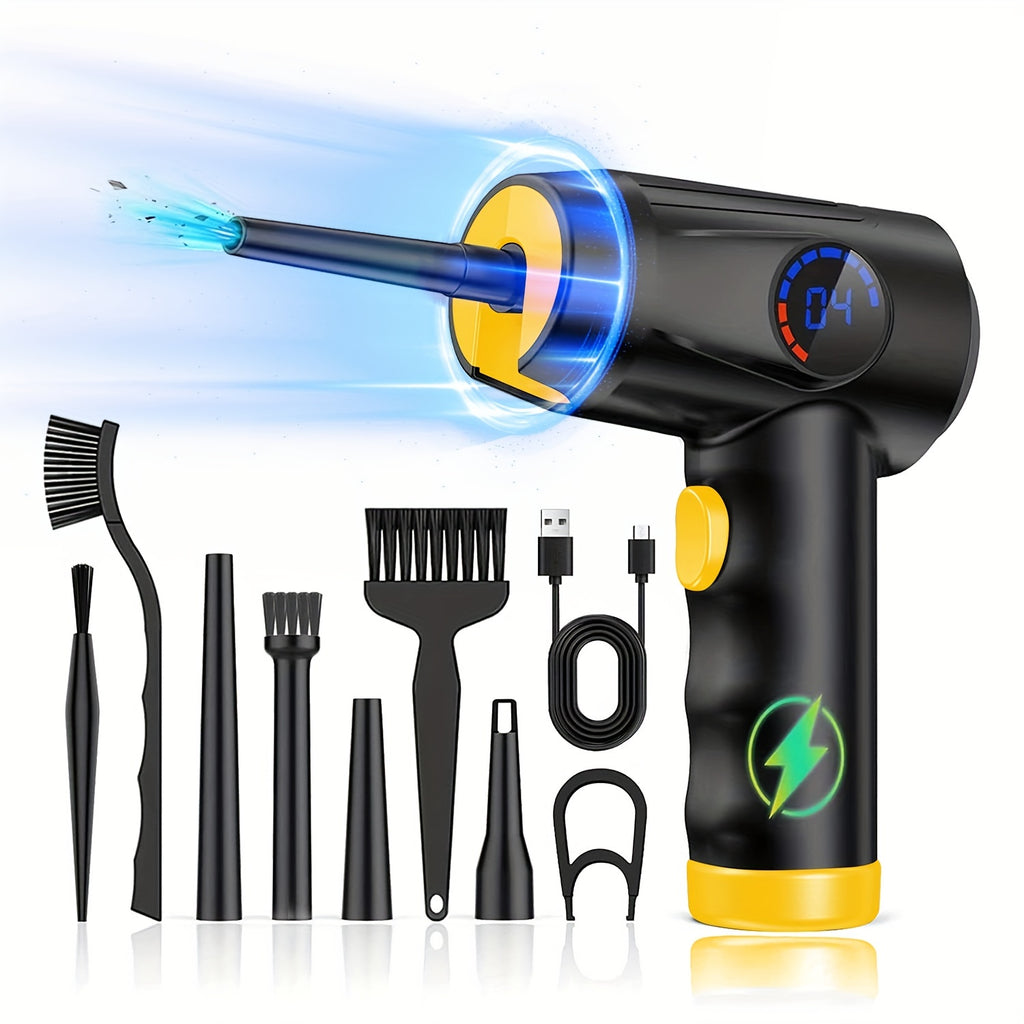 AeroDust – Souffleur d’Air Électrique Sans Fil 51000 RPM, 4 Vitesses & Écran LCD by LSDLBoutique.ch