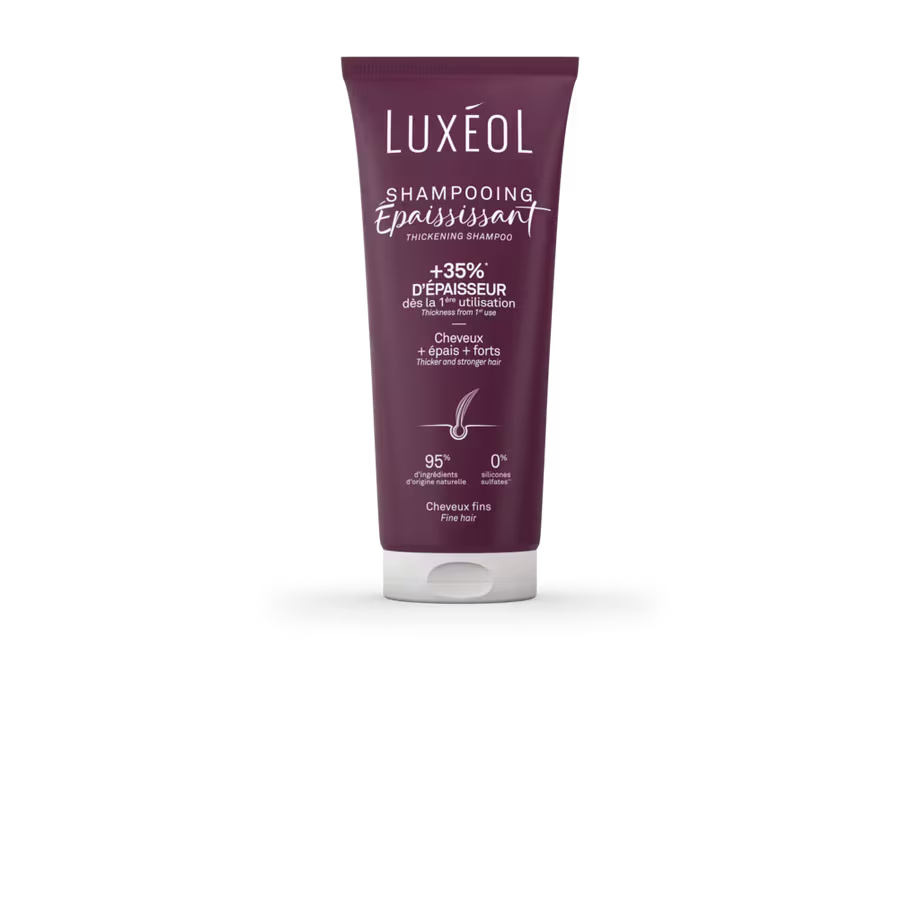 Thickening Shampoo for Fine Hair – Luxéol Thickening Shampoo – 200 ml