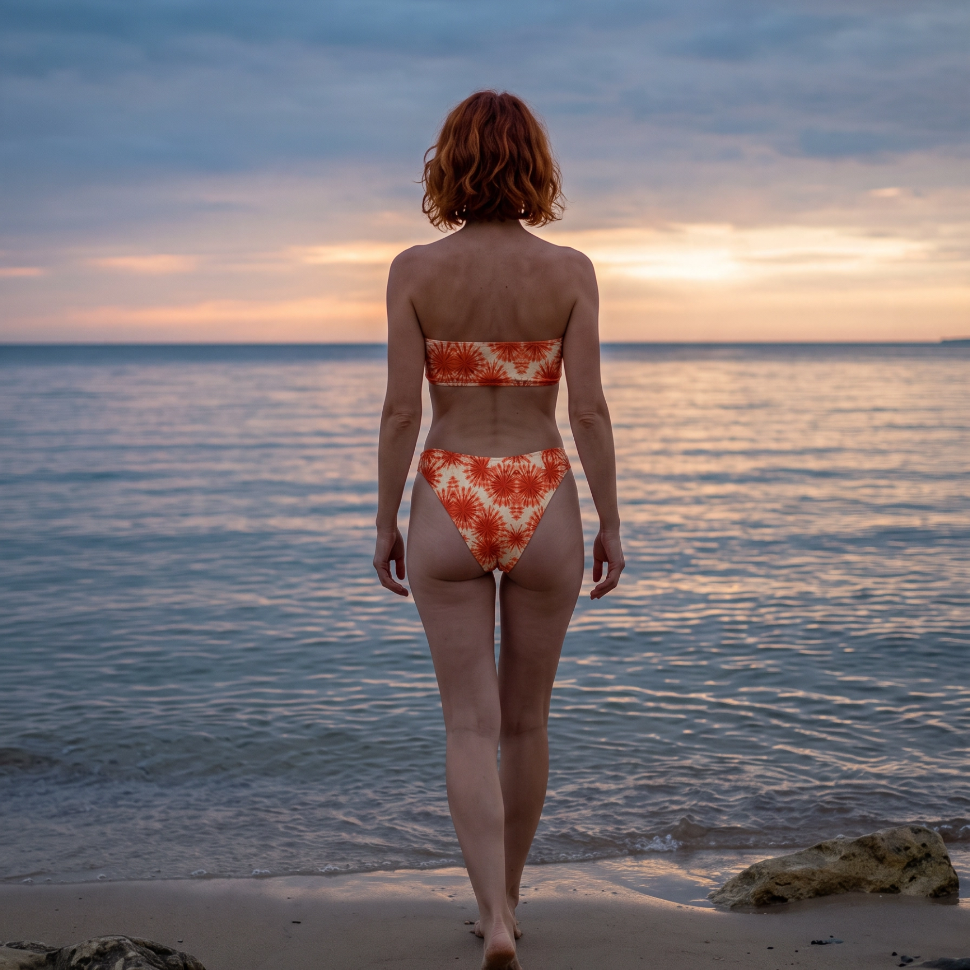 Maillot de bain bandeau recyclé – Maud