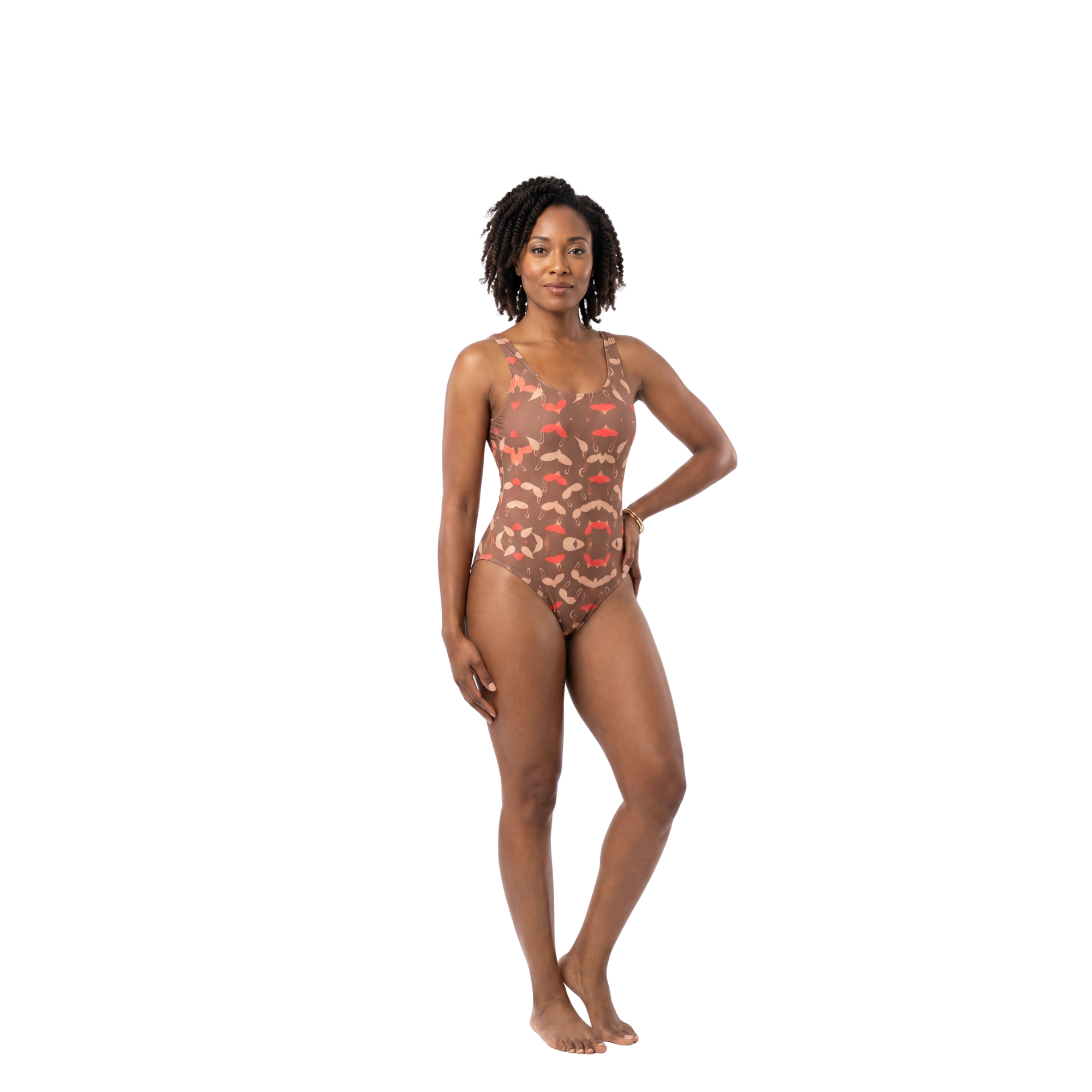 Brazilian Cut Backless One-Piece Swimsuit – Pénélope
