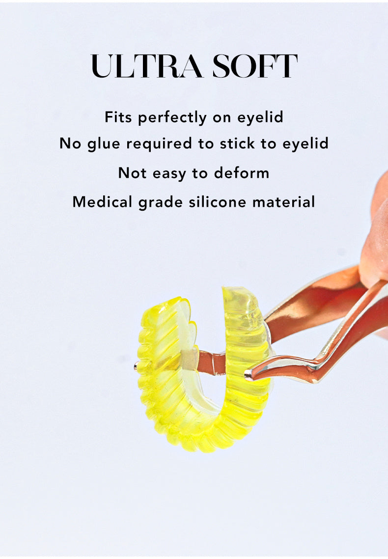 Set De 8 Pads De Rehaussement De Cils En Silicone Hypoallergénique Réutilisables Pour Lifting Précis Et Durable by LSDLBoutique