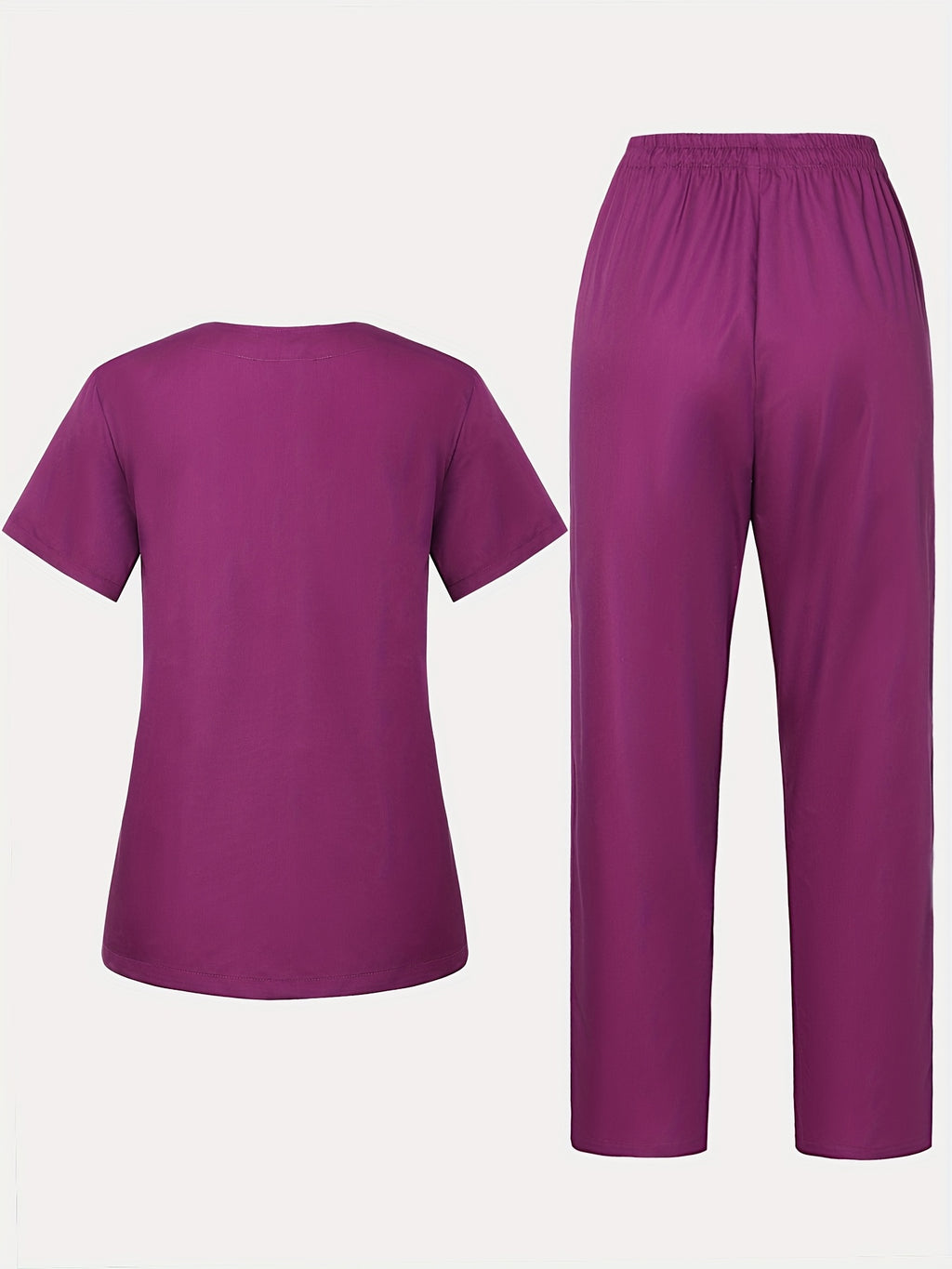 MedStyle – Ensemble Uniforme Col V Femme, Chemise et Pantalon by LSDLBoutique.ch