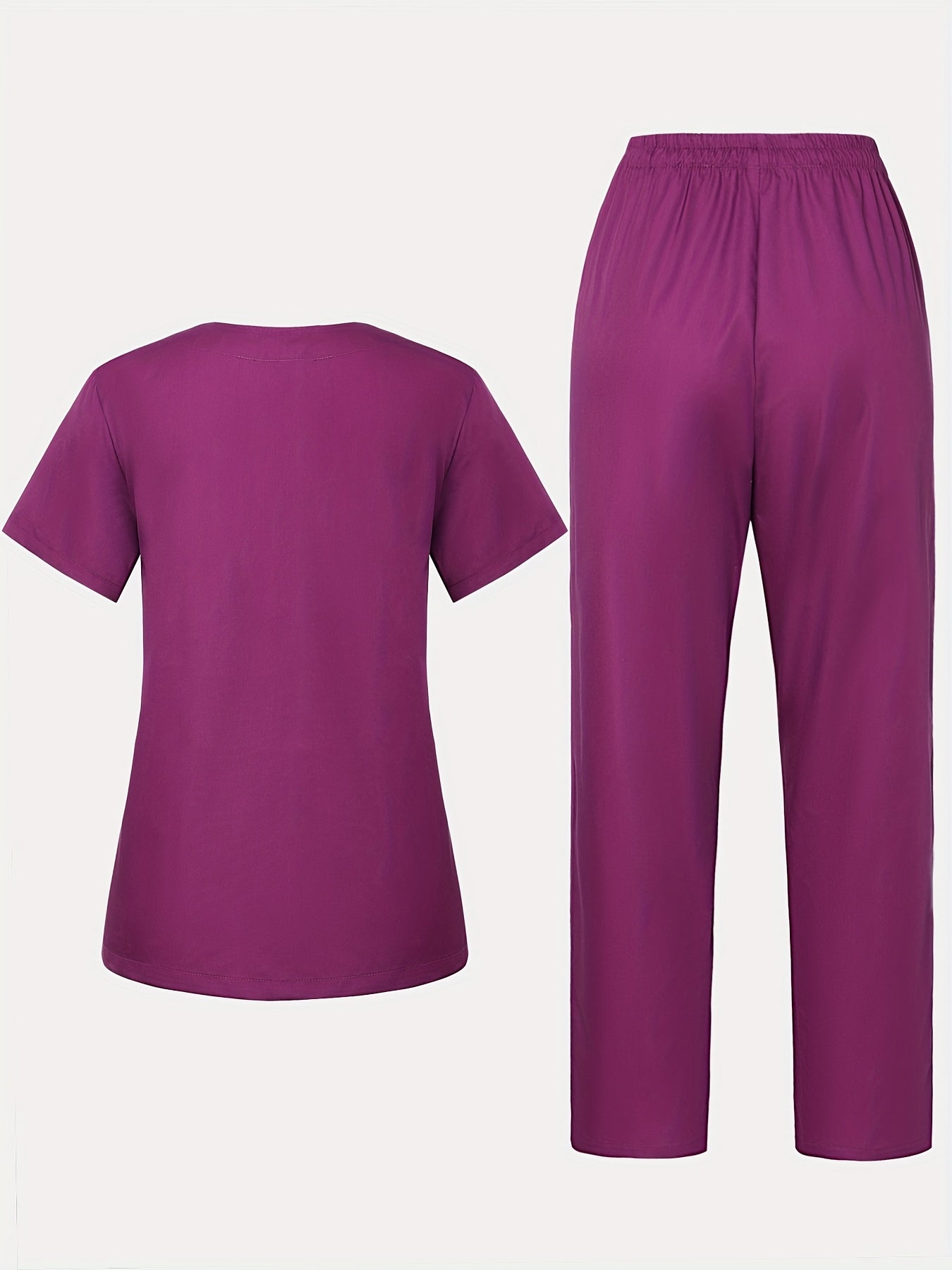 MedStyle – Ensemble Uniforme Col V Femme, Chemise et Pantalon by LSDLBoutique.ch