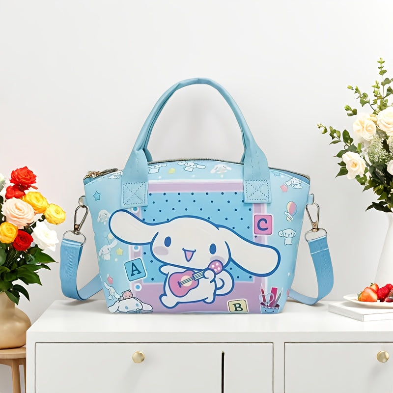 Sac Bandoulière Femme Sanrio Grand Format Avec Multiples Poches Zippées Léger Pour Sorties Quotidiennes Kawaii by LSDLBoutique.ch