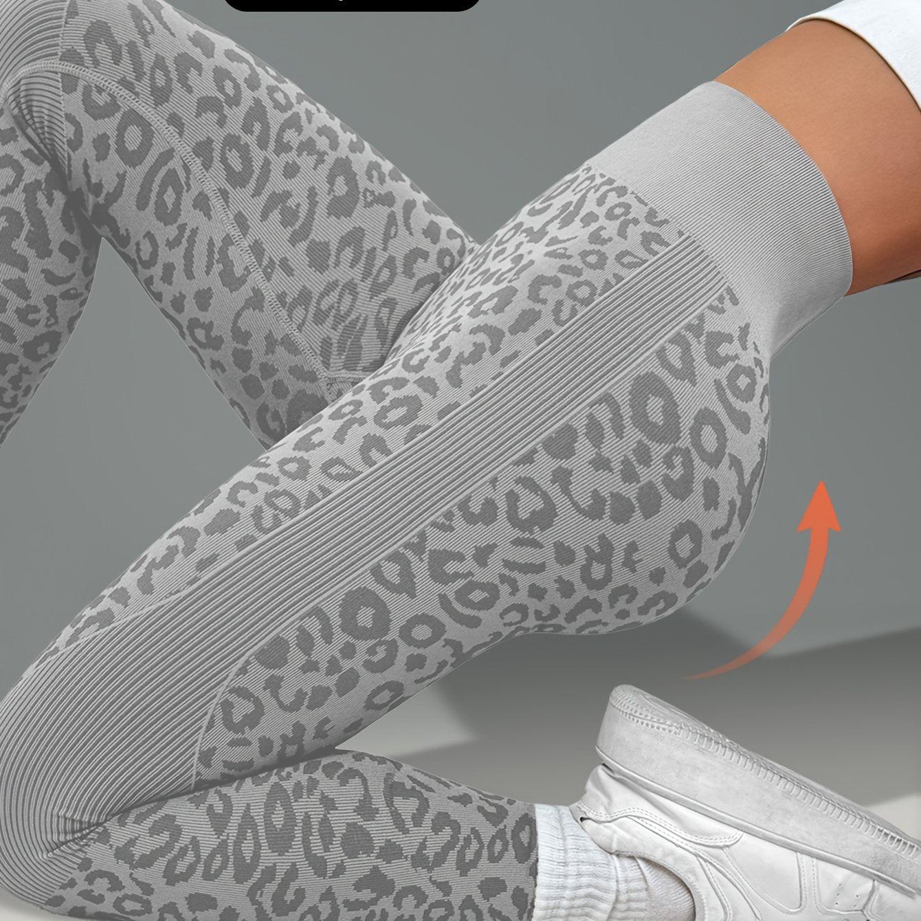 Legging Femme Imprimé Léopard Taille Élastique Antidérapant Stretch Respirant Pour Yoga Et Sport by LSDLBoutique.ch