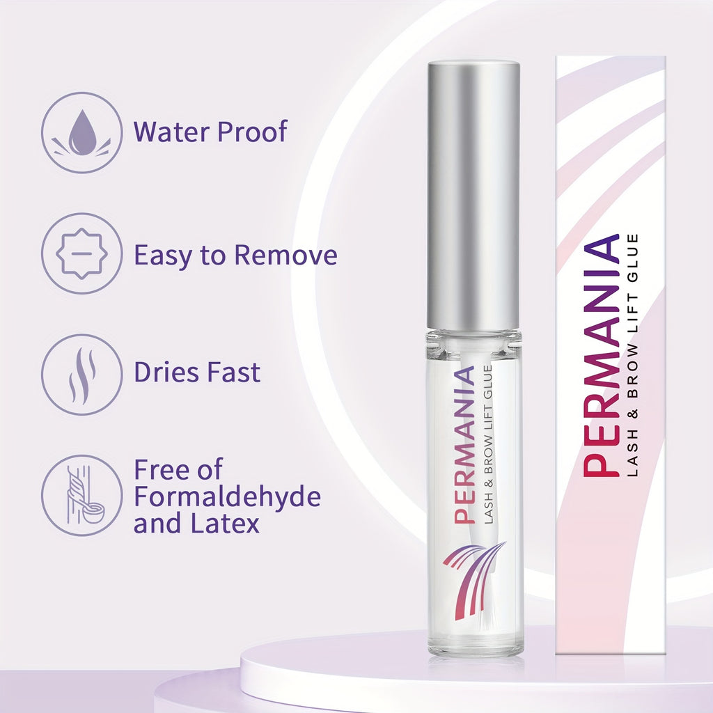 Colle Rehaussement de Cils et Lamination Sourcils 7ml PERMANIA Lash Lift Professionnel by PERMANIA