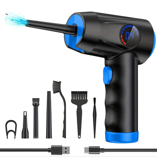 AeroDust – Souffleur d’Air Électrique Sans Fil 51000 RPM, 4 Vitesses & Écran LCD by LSDLBoutique.ch