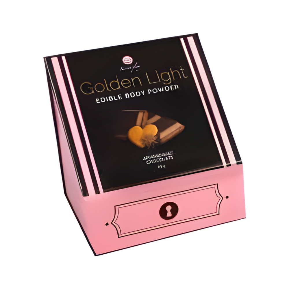 SECRETPLAY Base Layer Set Unisexe Taille Unique Kit Sensoriel Poudre Comestible Dorée Chocolat Aphrodisiaque by LSDLBoutique