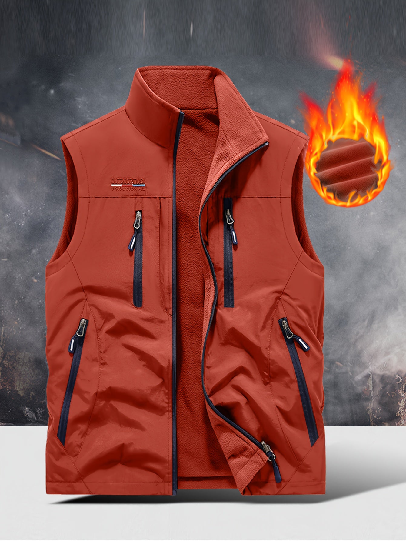 NordTrail – Gilet Réversible Homme Multi-Poches, Coupe Regular by LSDLBoutique.ch