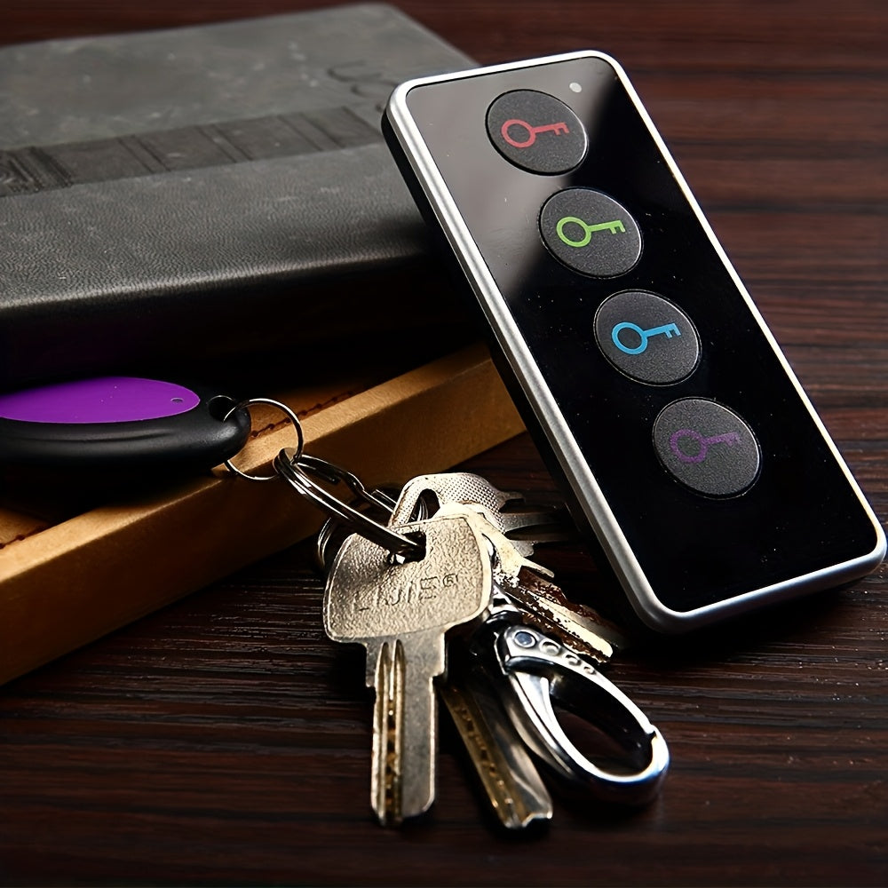 FindKey – Localisateur d’Objets avec Télécommande et 4 Récepteurs LED by LSDLBoutique.ch