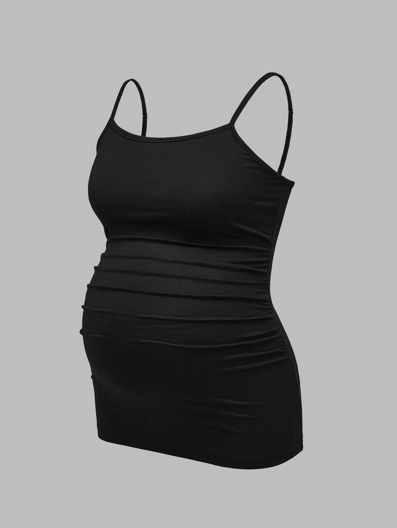 Lot de 3 Débardeurs Grossesse Femme Stretch Slim Uni Col Rond Confort et Liberté de Mouvement by LSDLBoutique.ch