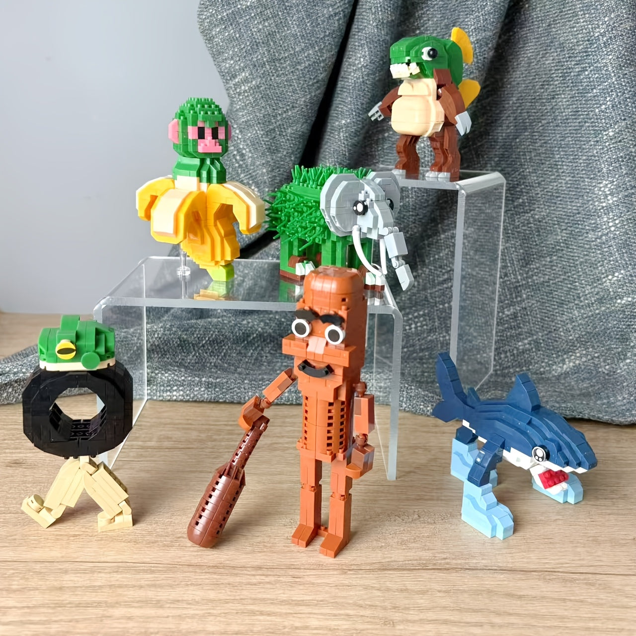 Puzzle 3D Créatif – 1060+ Blocs à Assembler – Italian Brainrot - Roblox by LSDLBoutique.ch