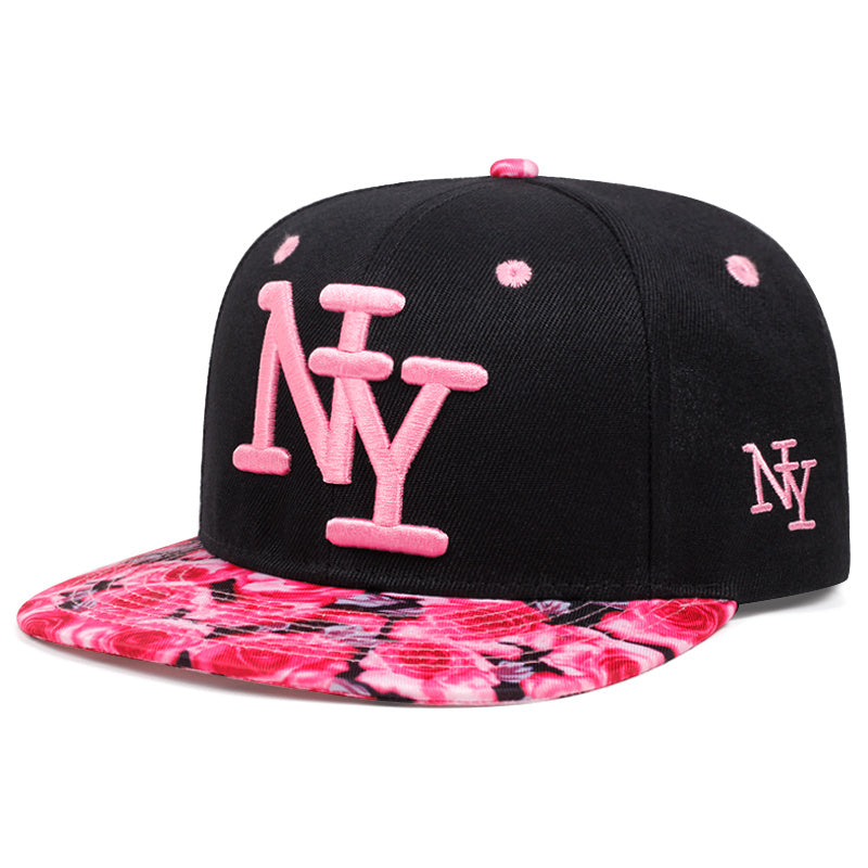 Casquette NY Brodée Unisexe Couleur Unie Mode Urbaine Tissu Respirant Polyester Confort Pratique by LSDLBoutique.ch