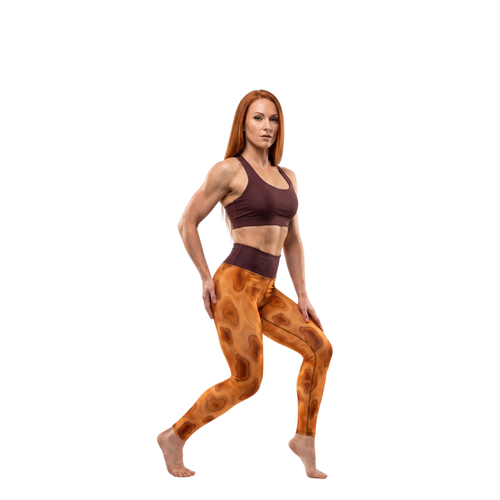 Legging de yoga taille haute extensible – Léonie