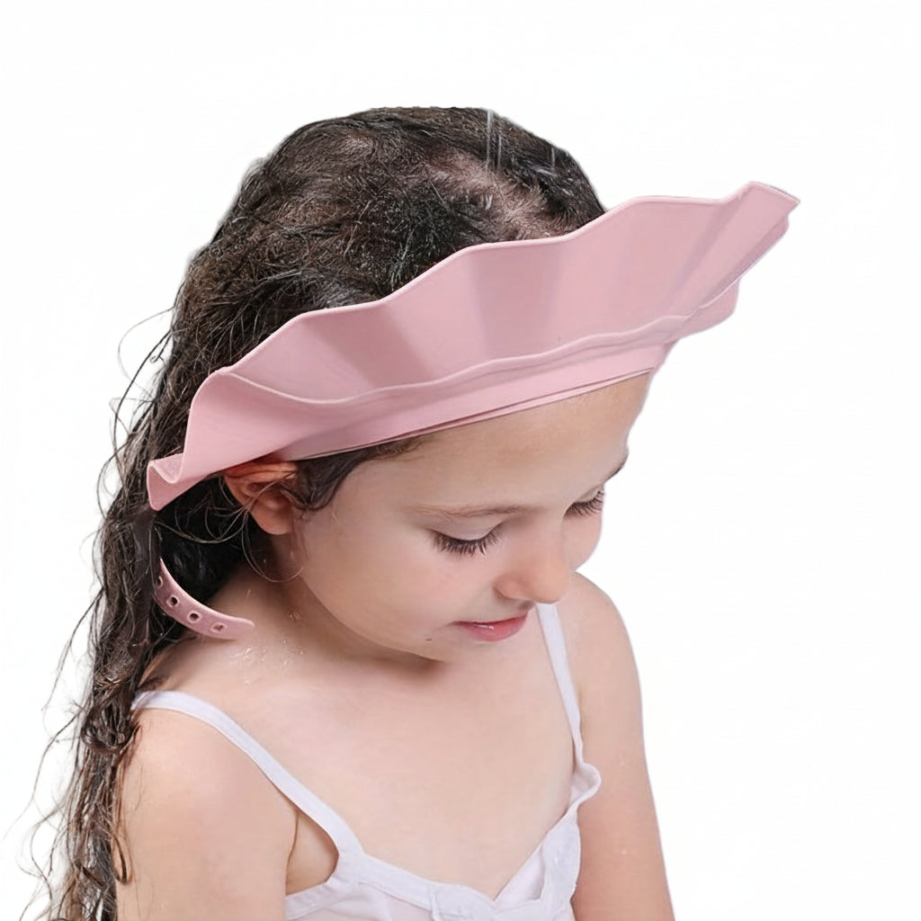 Casquette De Douche Enfant Ajustable Avec Protection Des Yeux Pour Bain Sans Pleurs by LSDLBoutique.ch