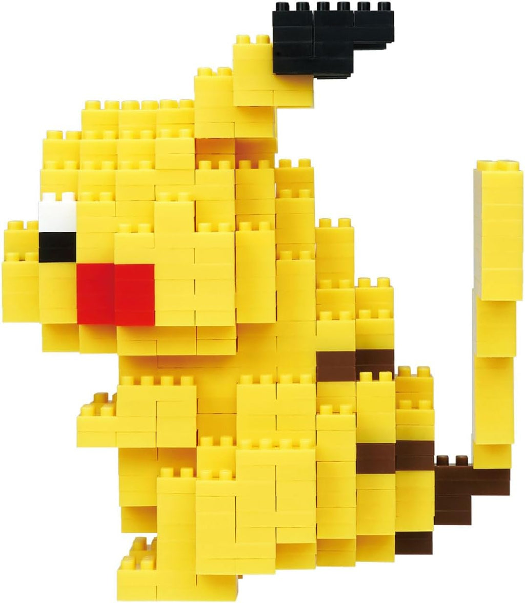 nanoblock - Pikachu Deluxe - Figurine Pokémon - Jeu de Construction - Activité 12 Ans et + - 560 Pièces - Taille Deluxe