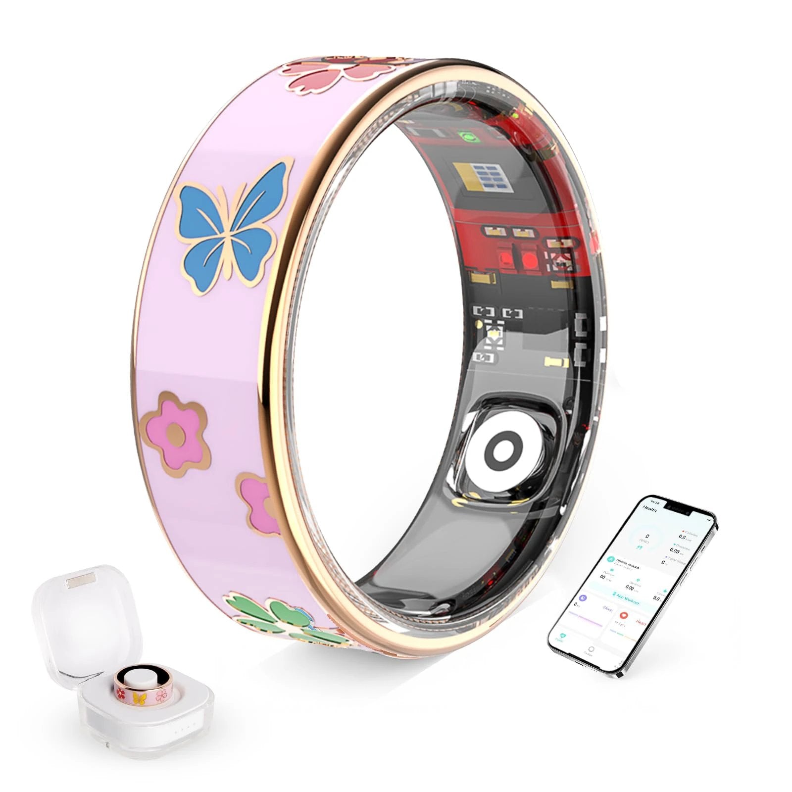 Smart Ring (Pink, 9)