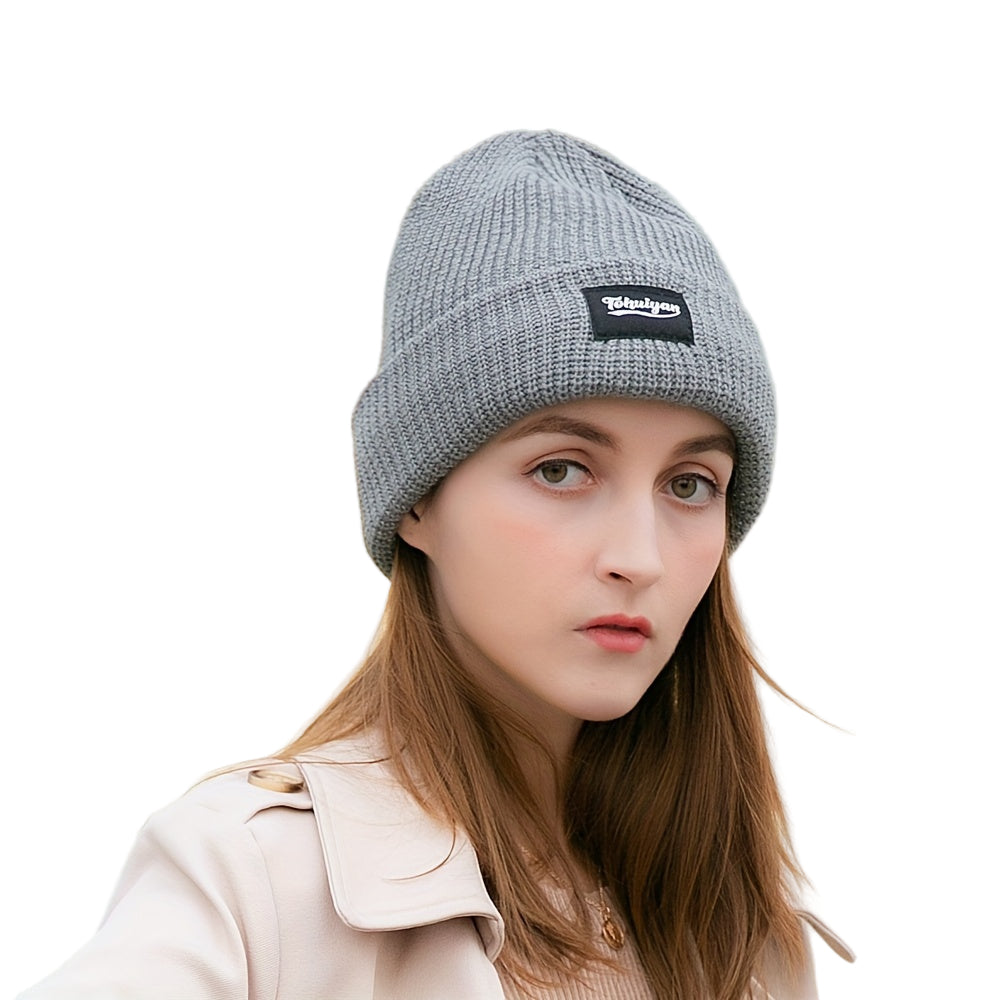 Bonnet Réfléchissant Hiver Unisexe Doublé Polaire Chaud Léger Confort Sécurité Idéal Neige by LSDLBoutique.ch