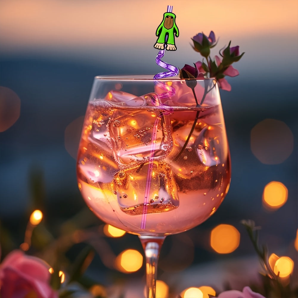 Set 13/26 Attaches Déco pour Pailles – Thème Brainrot Sahur & Tralalero by LSDLBoutique.ch