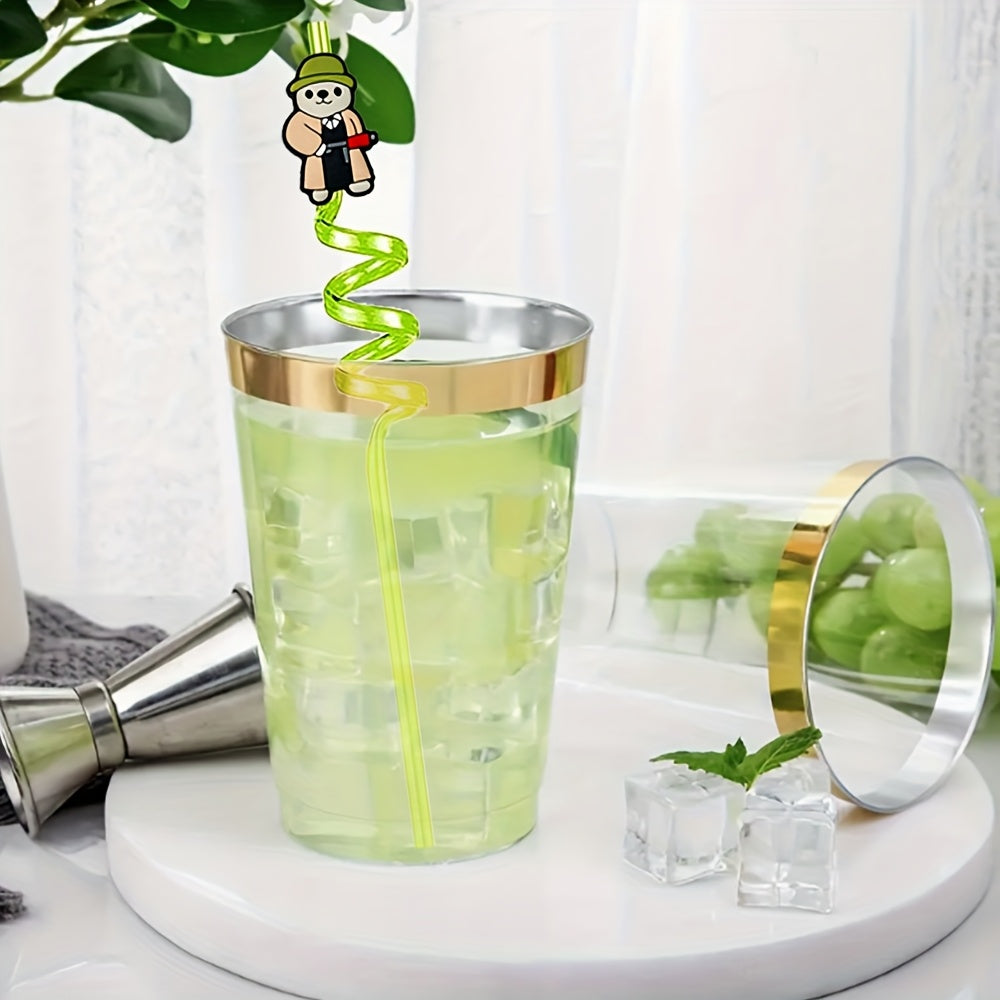 Set 13/26 Attaches Déco pour Pailles – Thème Brainrot Sahur & Tralalero by LSDLBoutique.ch