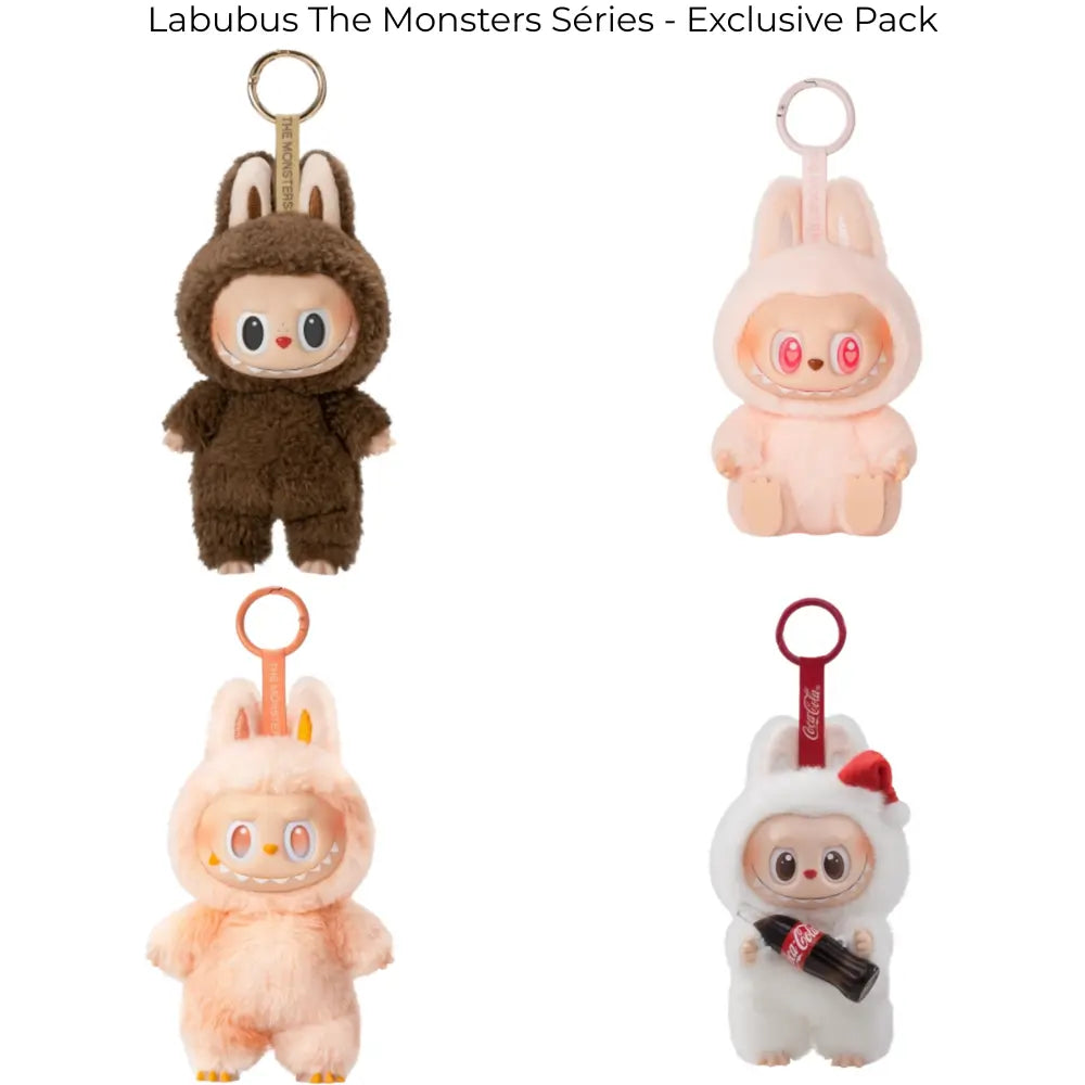 Pack Quatre Figurines The Monsters Pop Mart Édition Collector Labubu Exclusif Pour Collectionneurs Art Toy by POP MART INTERNATIONAL GROUP LIMITED