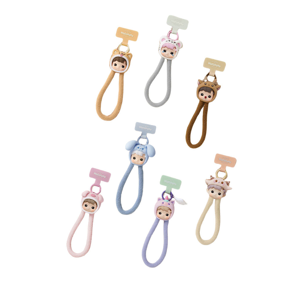 HACIPUPU Lanière Téléphone Blind Box Snuggle With You Series Par POP MART Accessoire Kawaii Téléphone Charmant Surprenant by POP MART INTERNATIONAL GROUP LIMITED