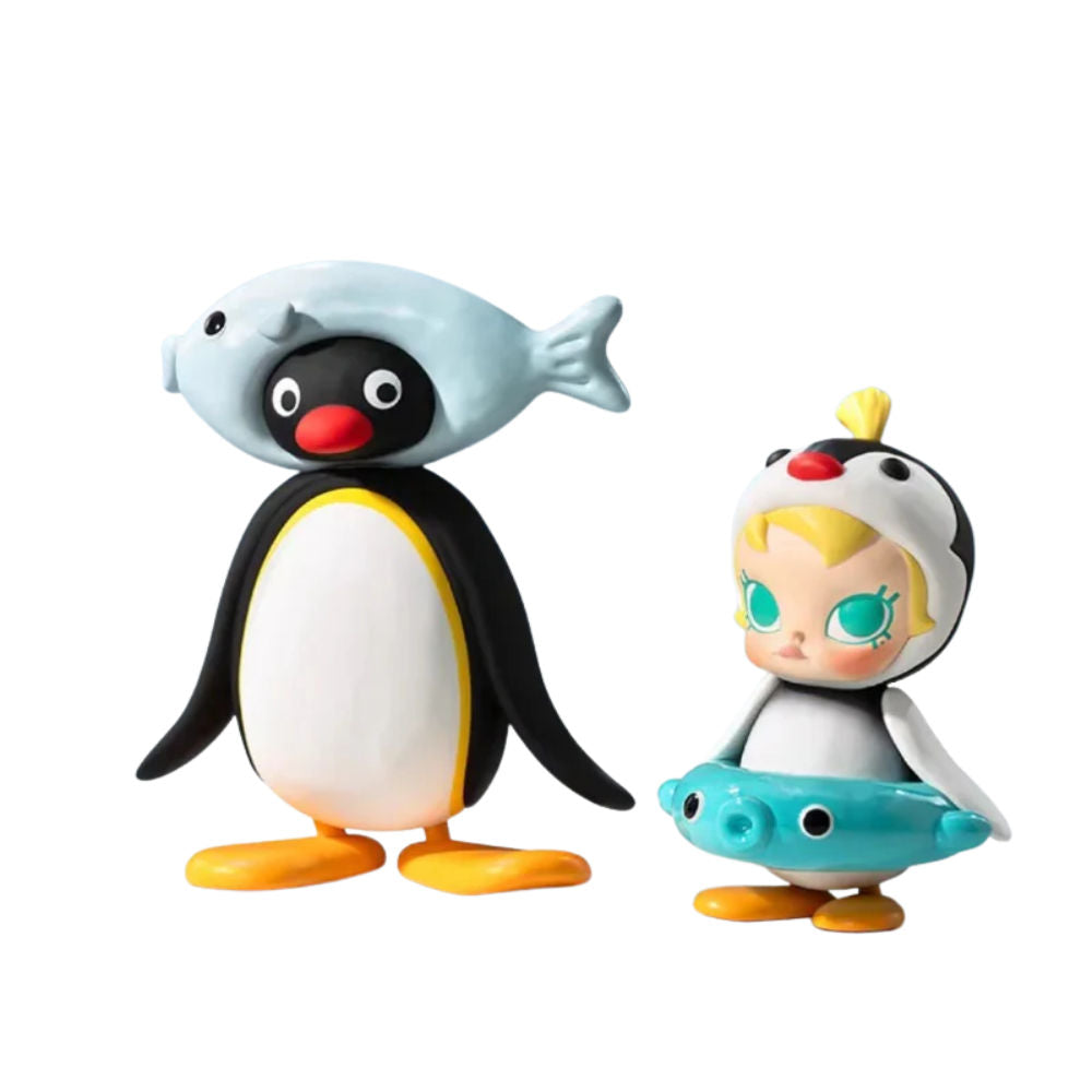 Molly Pingu Figurine Fish Fun Bebe Molly Édition Limitée 2024 POP MART Collector Kawaii Design by POP MART INTERNATIONAL GROUP LIMITED