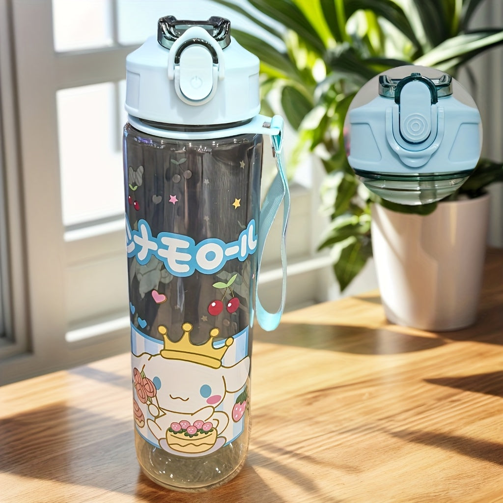 Gourde Sanrio 800 Ml Étanche Avec Couvercle Pop Up Plastique Durable Léger Pour Sport by LSDLBoutique.ch