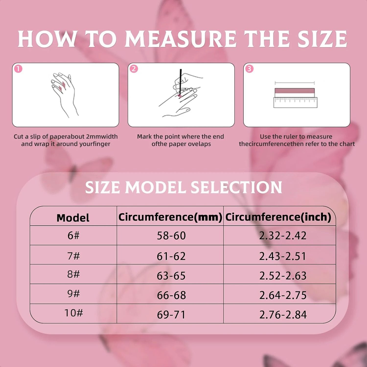 Smart Ring (Pink, 9)