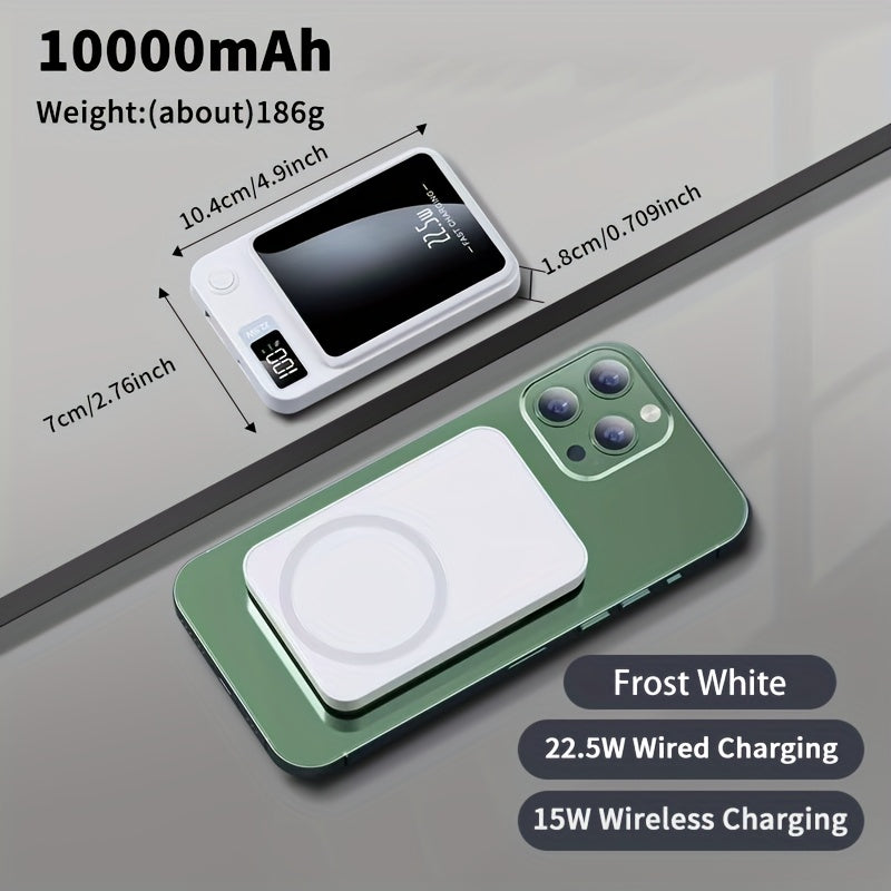 Batterie Externe Magnétique Pour iPhone 12 À 16 Power Bank Charge Magnétique Fiable Et Portable by LSDLBoutique.ch