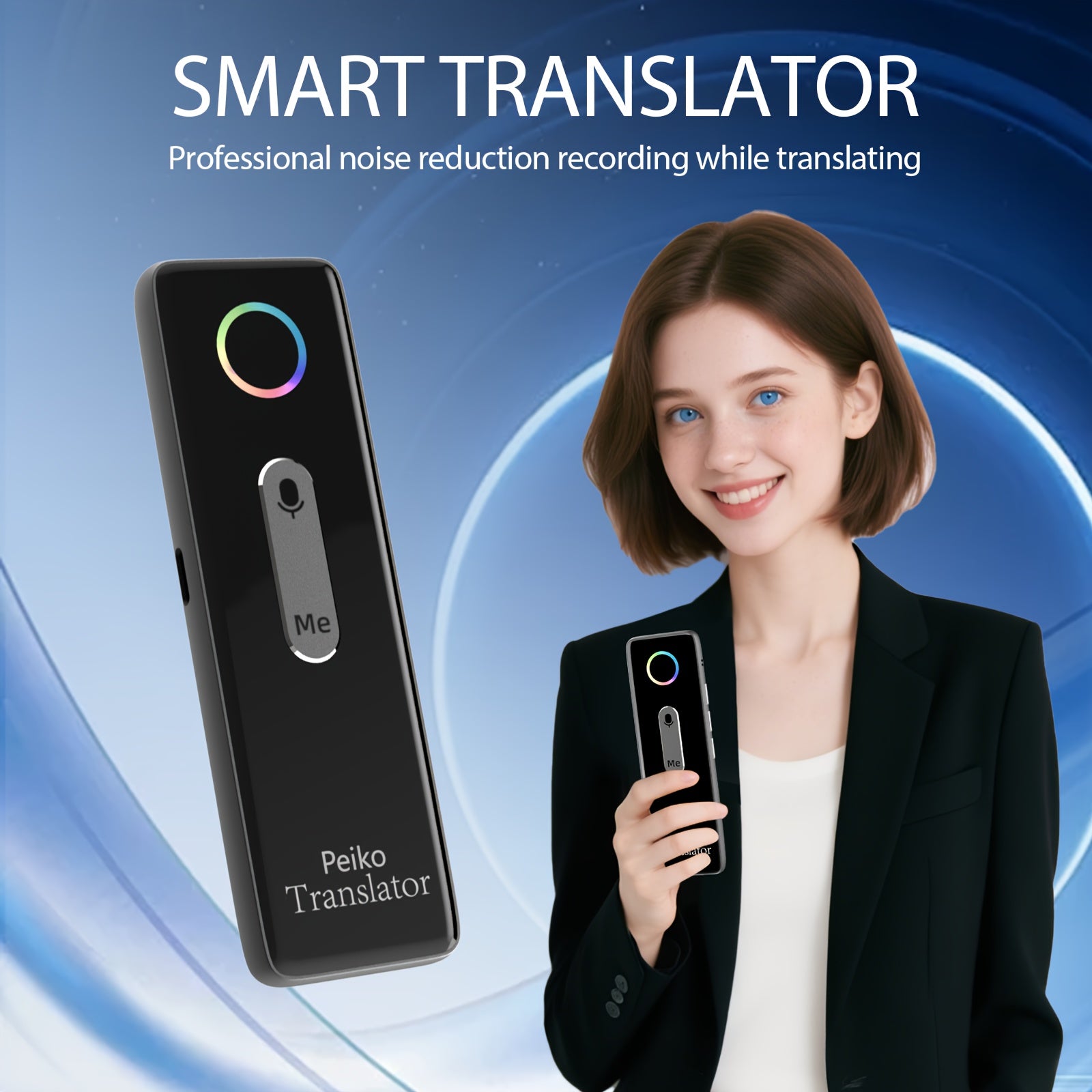 Langogo Portable Language Translator Device – Traducteur Instantané 2-Voies, 136 Langues by LSDLBoutique.ch
