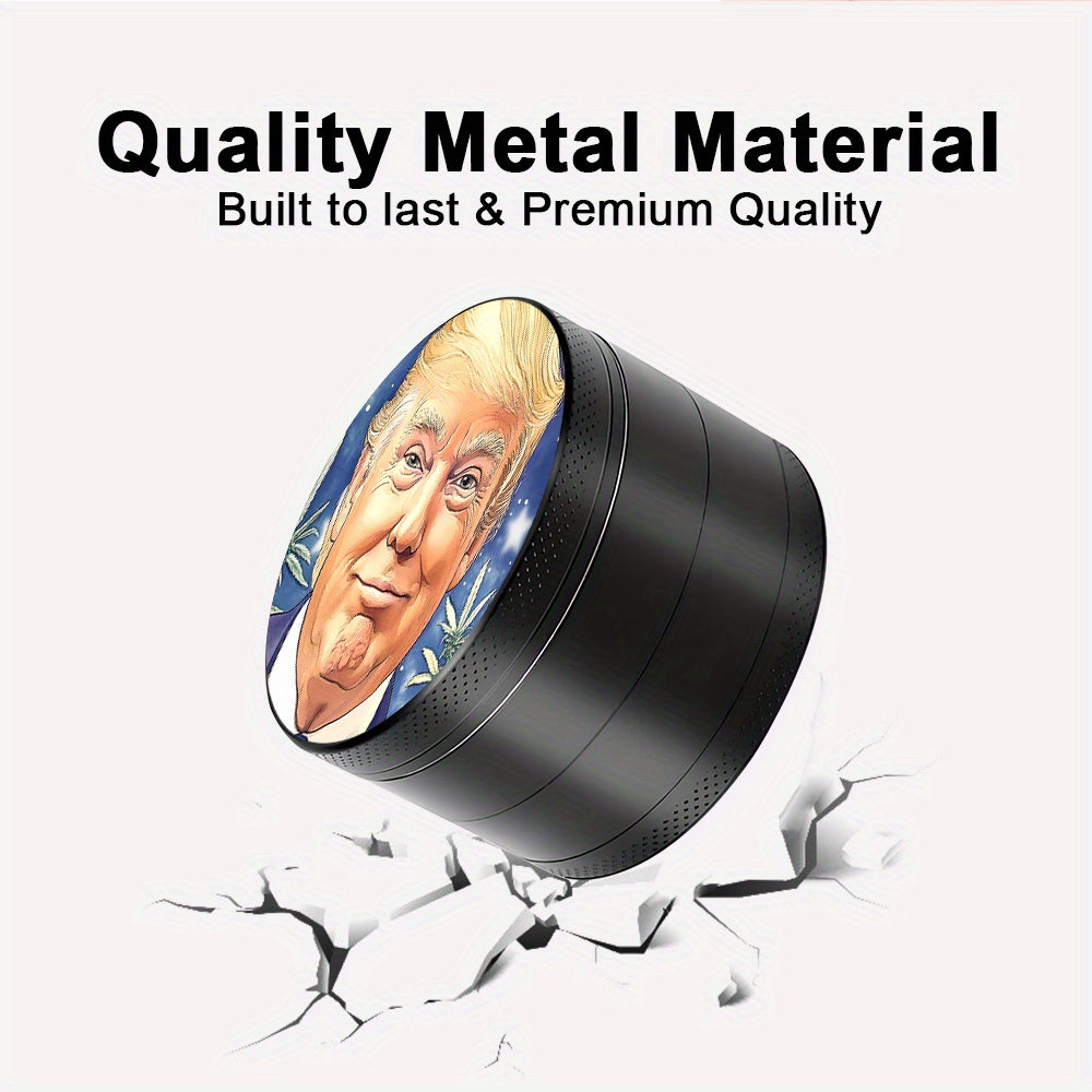 Grinder Zinc 4 Couches 50/63mm Motif Drôle by LSDLBoutique.ch