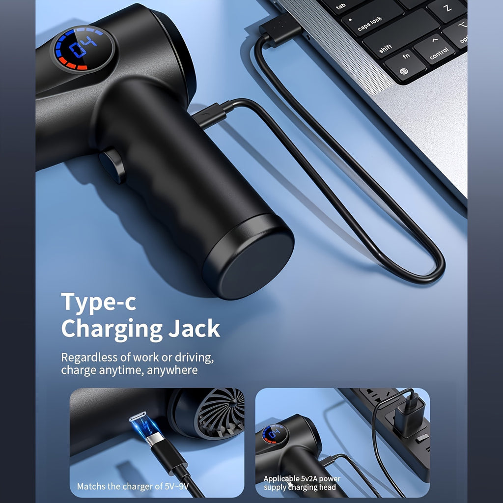 AeroDust – Souffleur d’Air Électrique Sans Fil 51000 RPM, 4 Vitesses & Écran LCD by LSDLBoutique.ch