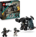 LEGO Star Wars 75412 Ahsoka Pack de Combat Death Troopers Contre Night Troopers - Jeu de Construction avec Transporteur & 4 Minifigurines avec Blasters - Cadeau Collector pour Garçon dès 6 Ans & Fans