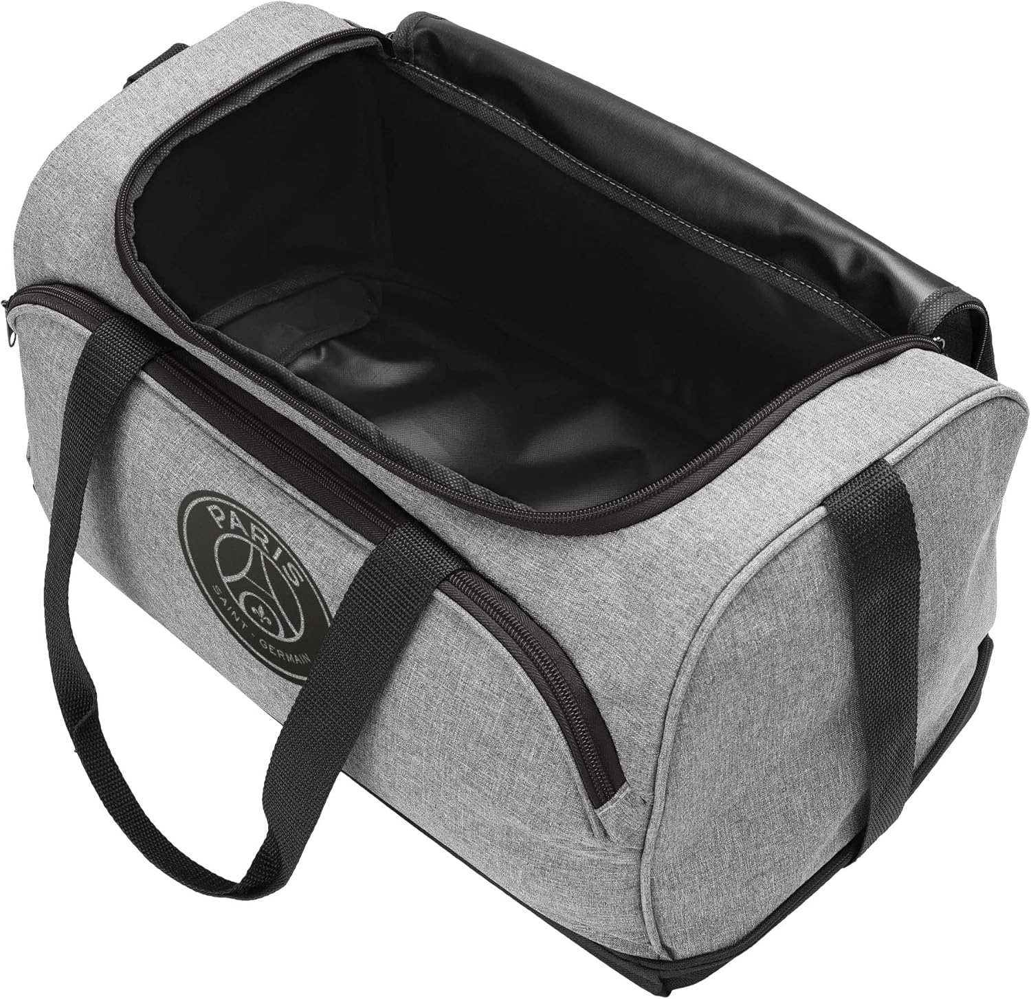 FOCO Offizielles Lizenzprodukt Paris Saint-Germain FC Graue Fußball-Beuteltasche