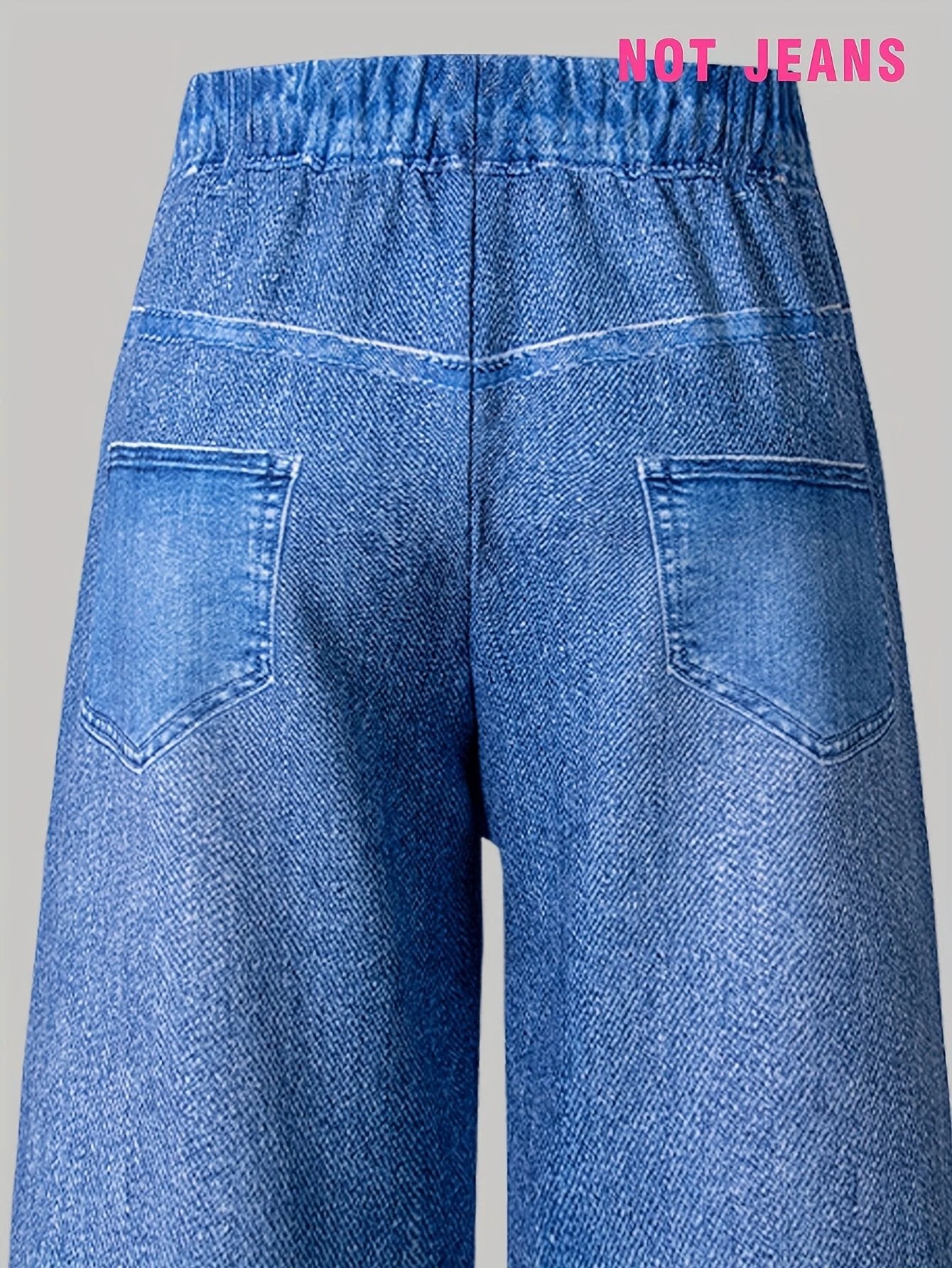 Not Jeans Pantalons Filles Longs Lot de 3 Graffiti Lettres Fleurs