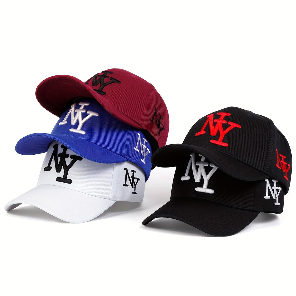 Casquette NY Brodée New York Casquette De Baseball Légère Et Ajustable Par LSDLBoutique Pour Un Style Urbain Décontracté by LSDLBoutique.ch