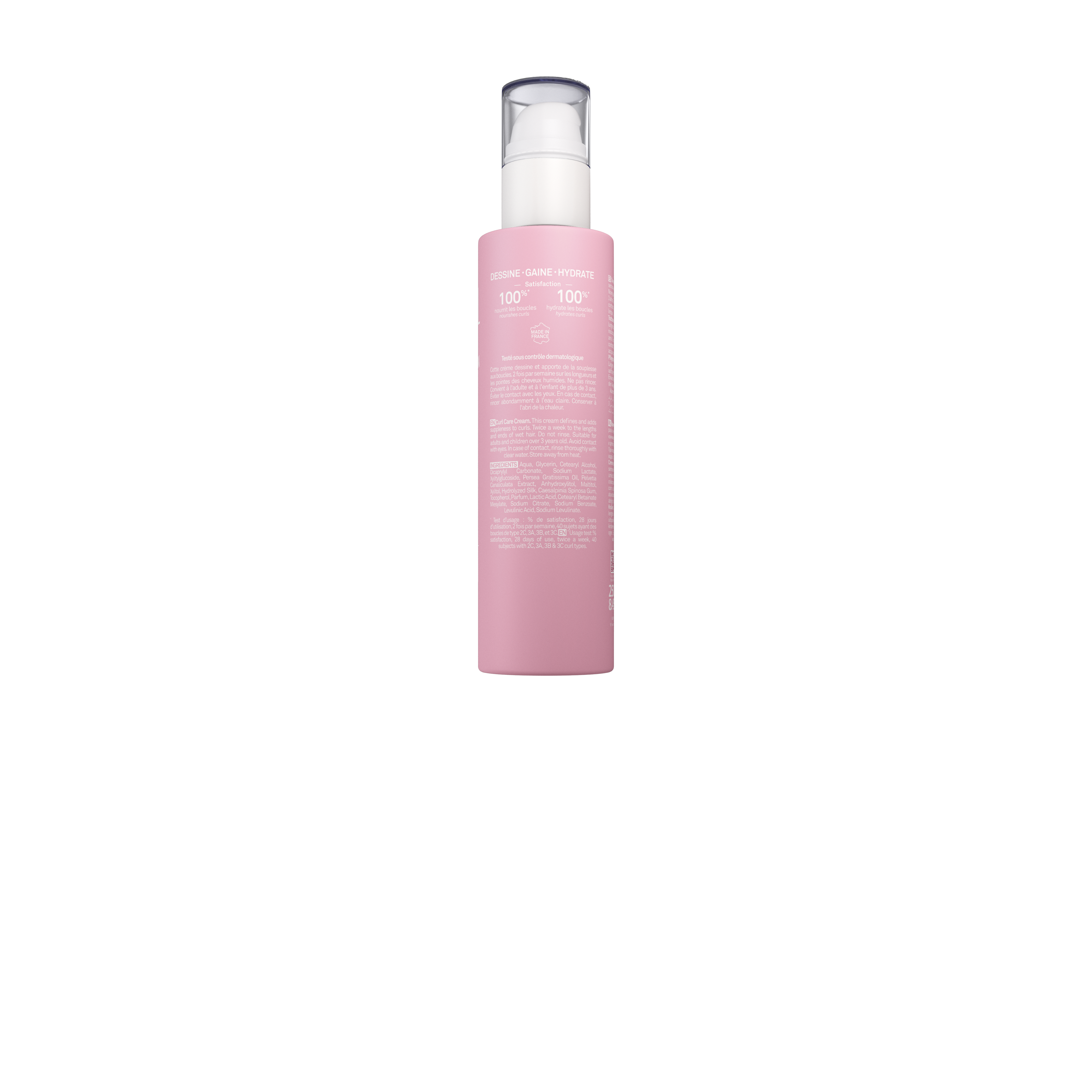 Crème coiffante sans rinçage pour boucles – Luxéol Crème de soin Boucles