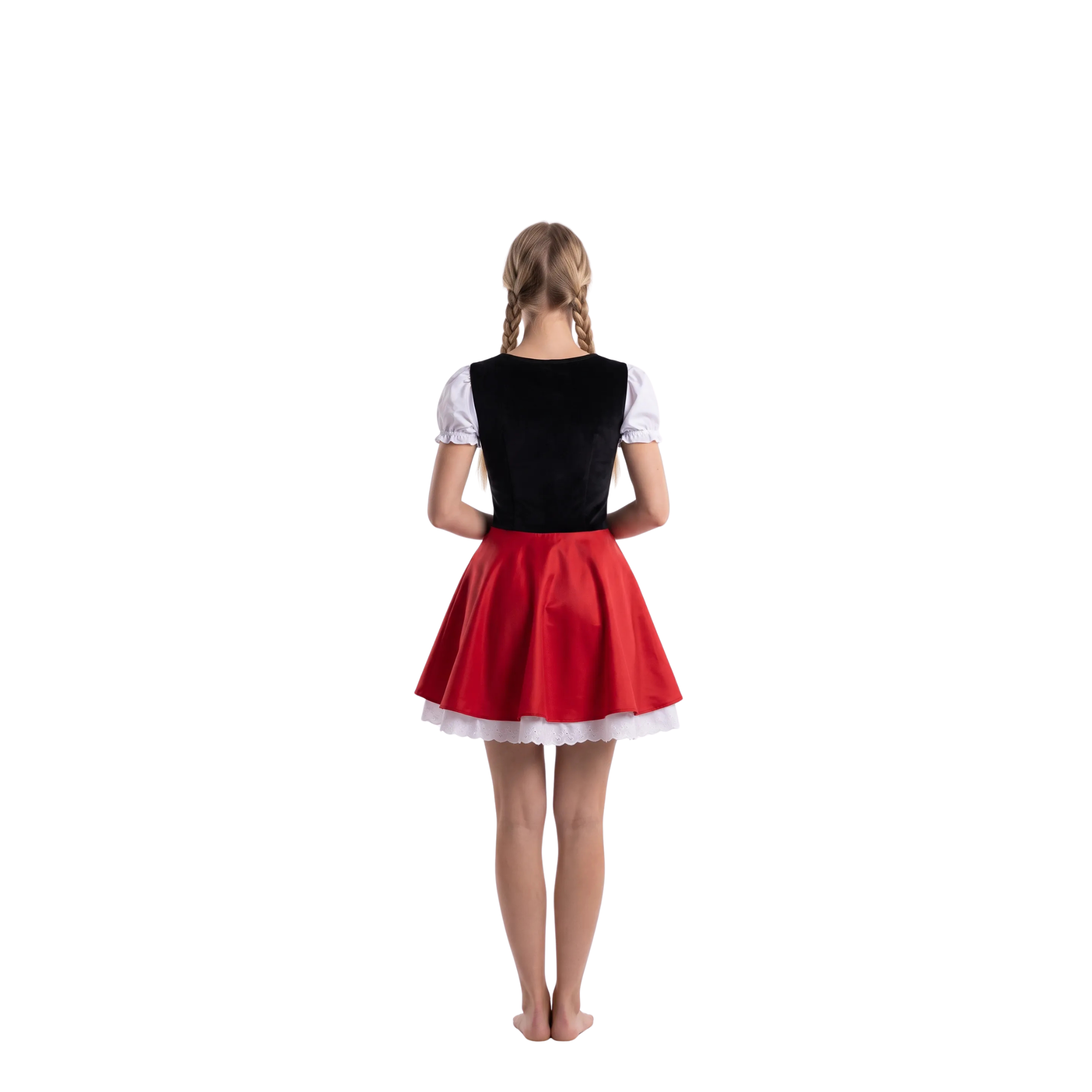 Costume Chaperon Rouge – Robe et cape cosplay femme conte de fées