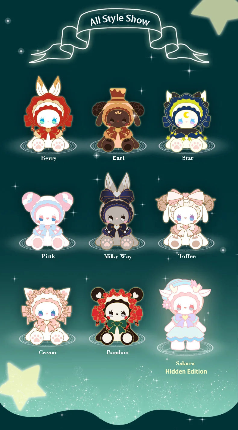 Figurines de la forêt secrète, Anime Emma, boîte aléatoire aveugle, jouets, figurine d'action Kawaii, modèle de bureau, boîte mystère, cadeau, Collection de poupées by LSDLBoutique.ch