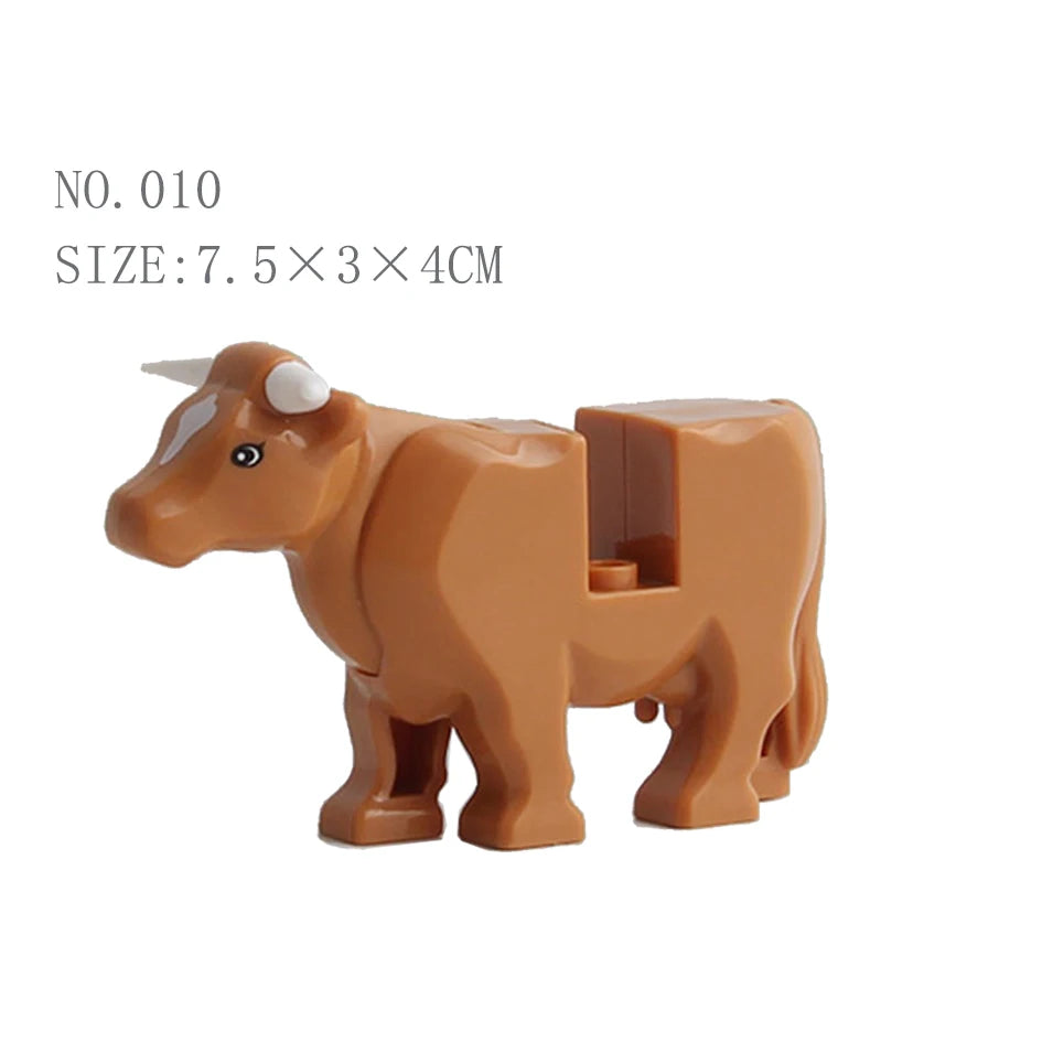 Blocs De Construction Animaux Crocodile Léopard Modèle Éducatif Briques Pour Enfants Jouets by LSDLBoutique.ch