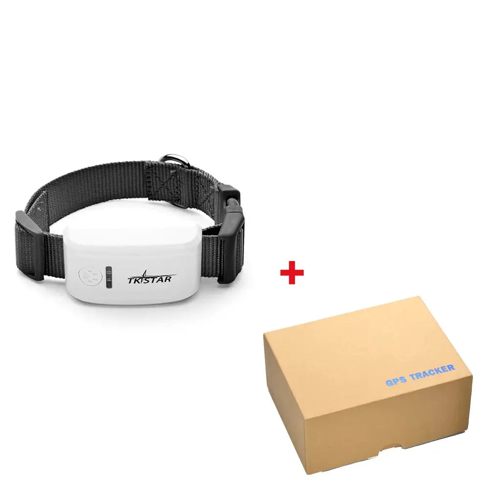 TK909 GPS tracker pour animaux, étanche IP67, collier noir avec boîte – marque TKSTAR