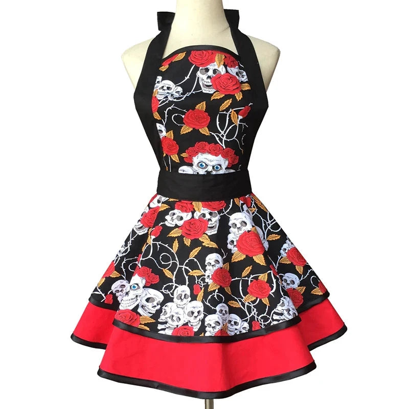 Tablier sans manches en coton