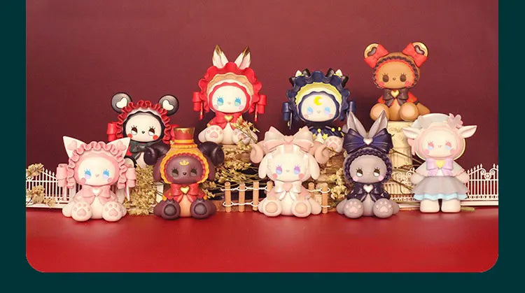 Figurines de la forêt secrète, Anime Emma, boîte aléatoire aveugle, jouets, figurine d'action Kawaii, modèle de bureau, boîte mystère, cadeau, Collection de poupées by LSDLBoutique.ch